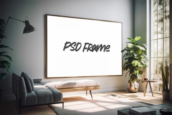 Download Horizontal Frame PSD Mockup - Frame psd mockup Collection